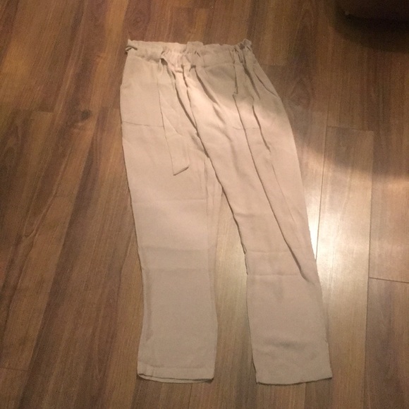 High Waisted Belted Trousers - Picture 4 of 5